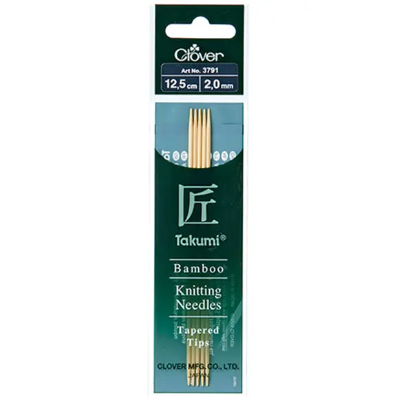 Takumi Bamboo Double Point 2.00mm 12.5cm