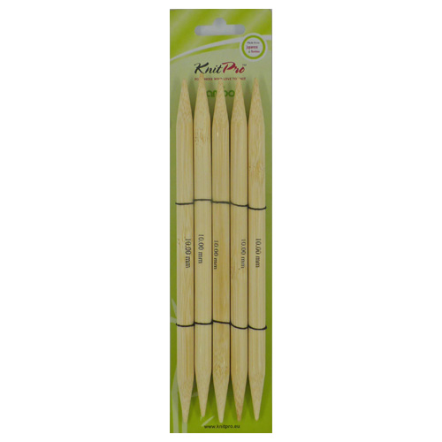 Bamboo Double Point 10.00mm 20cm