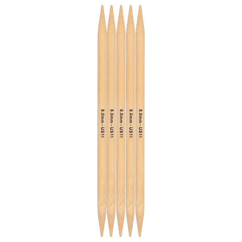 Bamboo Double Point 8.00mm 20cm