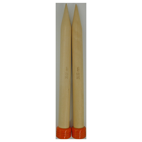 Basix Birch Straight Needles 30.00mm