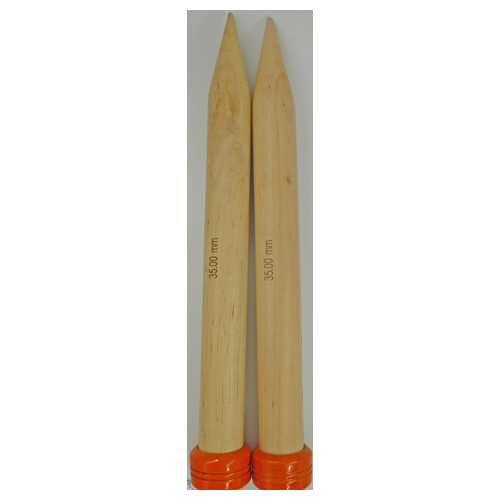 Basix Birch Straight Needles 35.00mm