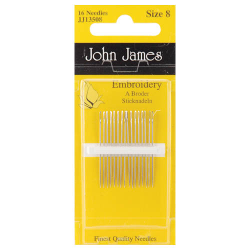 Embroidery Needles Size 8 JJ13508