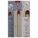 Knitting Needles - Ivore pairs 7.50mm