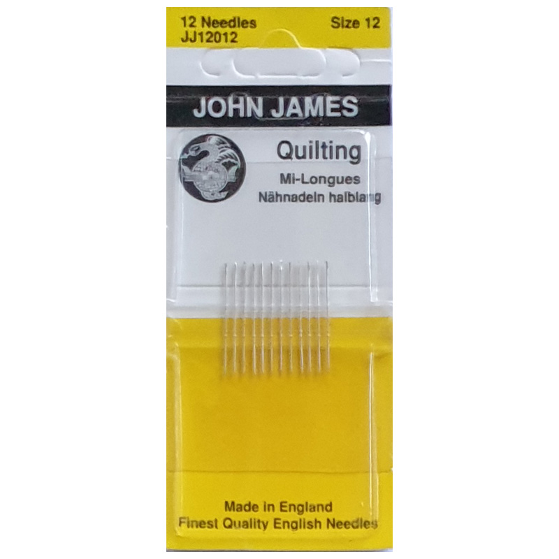 Quilting Needles Size 12 JJ12012