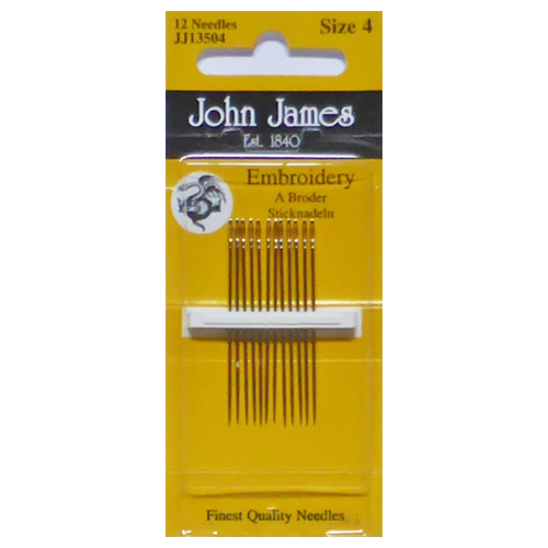 Embroidery Needles Size 4 JJ13504