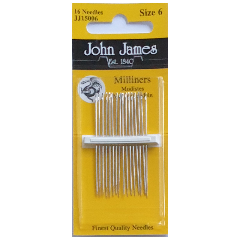 Milliners Straw Needles Size 6 JJ15006