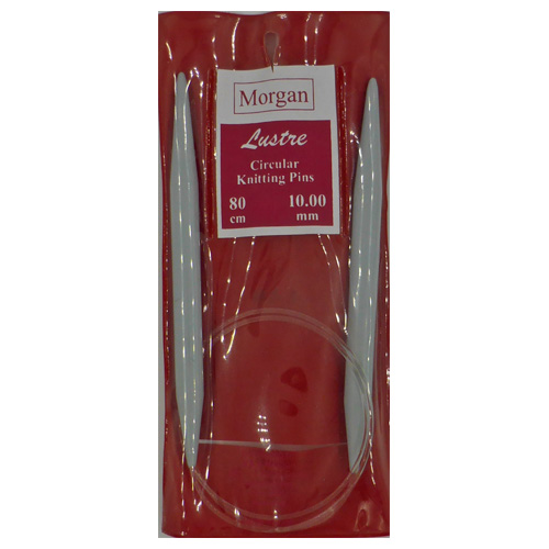 Knitting Needles - Lustre Circular 10.00mm, 80cm