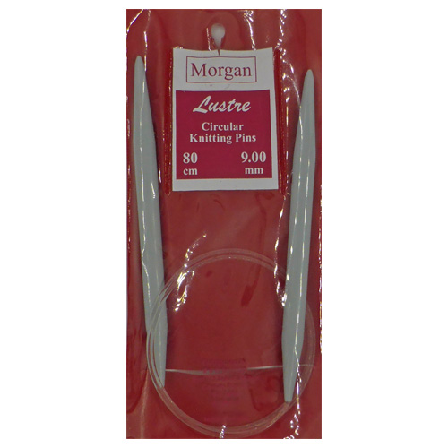 Knitting Needles - Lustre Circular 9.00mm, 80cm