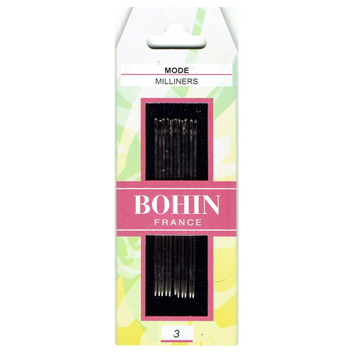 Milliners Straw Needles Size 3 A31F N°3