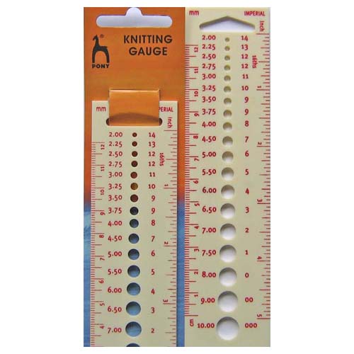 Knitting Needle Gauge