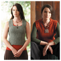 Jo Sharp P018 Ultra Vest & Easy Rib Vest