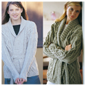 Jo Sharp P020 Cable Wrap Cardigan