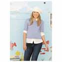 Jo Sharp P046 Cotton Sweater & Beret