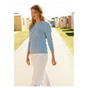 Jo Sharp P114 Hourglass Cable Sweater