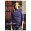 Jo Sharp P314 Blueberry Yoke Sweater