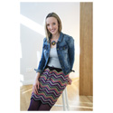 Jo Sharp P327 Retro Chevron Skirt