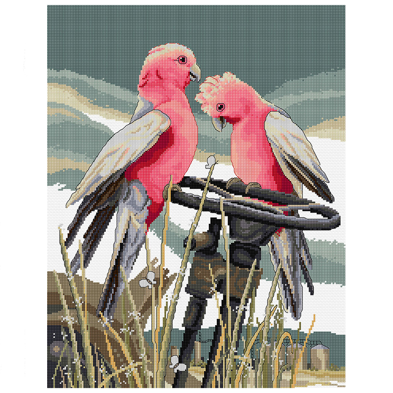 Perching Pair (Galahs) FJ-1091