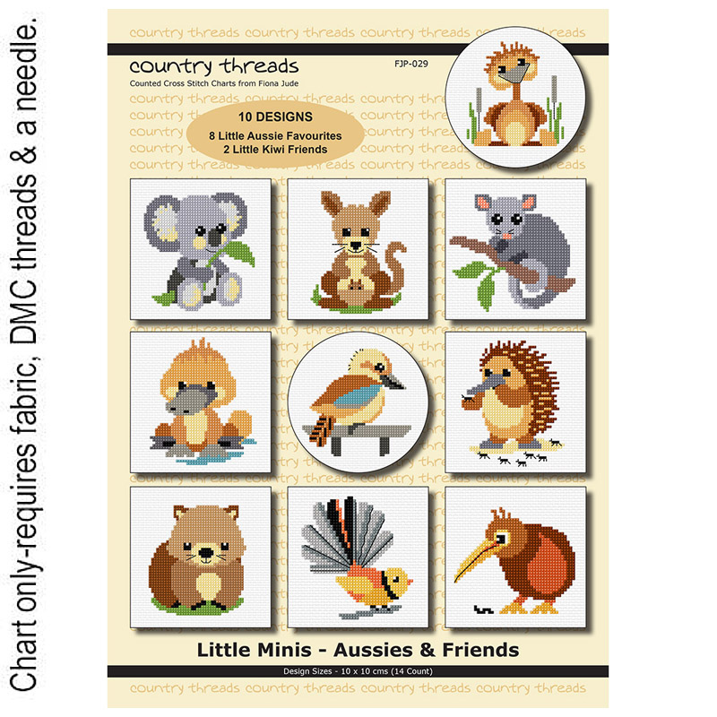 Little Minis - Aussies & Friends FJP-029