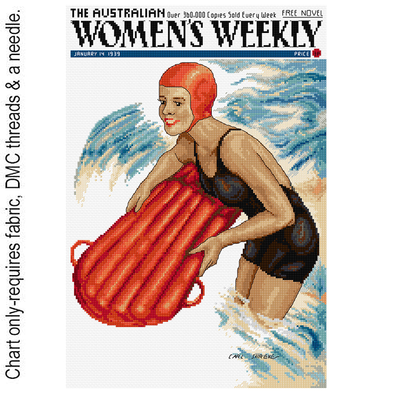 Woman in Surf FJP-4026