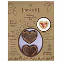 Timber Cross Stitch Kit Hearts 585166