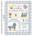 Baby's Sampler L175