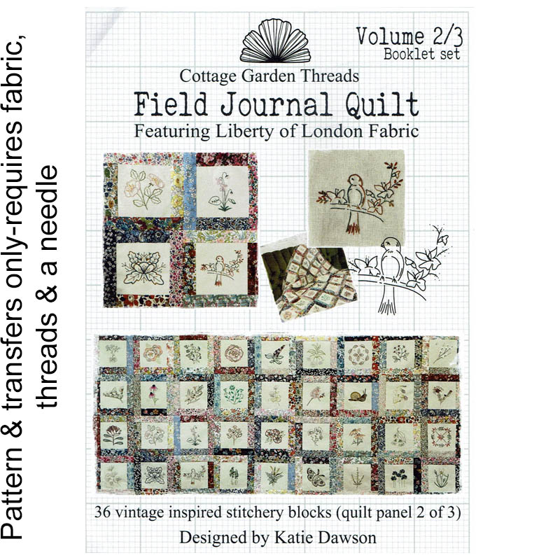 Field Journal Quilt Volume 2/3 Booklet Set