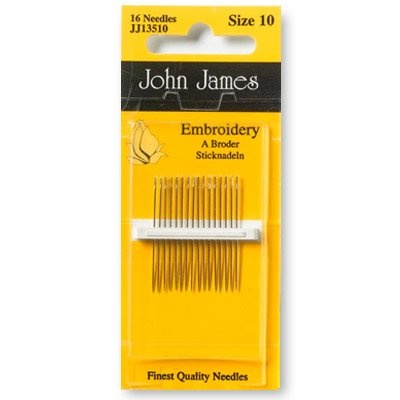 Embroidery Needles Size 10 JJ13510