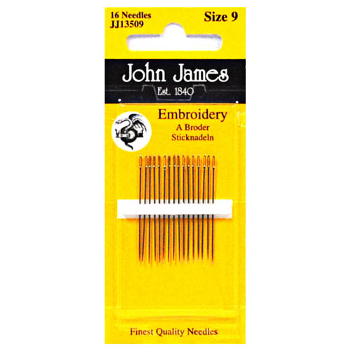 Embroidery Needles Size 9 JJ13509