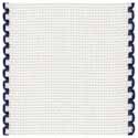 16ct Aida Banding Ecru with Navy Trim 8cm 7008.35