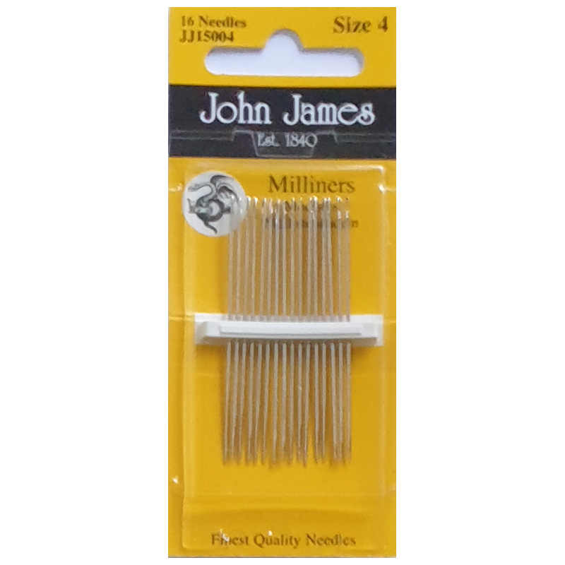 Milliners Straw Needles Size 4 JJ15004
