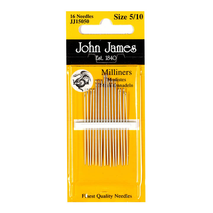 Milliners Straw Needles Size 5/10 JJ15050