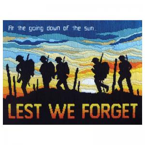 Soldiers at Sunset FLS-5028
