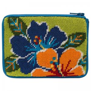 Bright Hibiscus Credit Card & Coin Purse SZ232