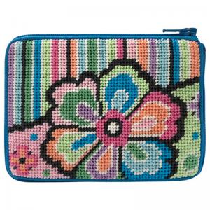 Pastel Floral Paisley Credit Card & Coin Purse SZ233
