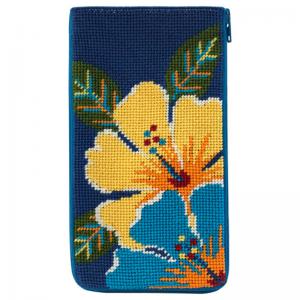 Bright Hibiscus Eyeglass Case SZ3007