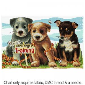 Work Dogs in Training FJP-1080
