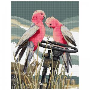 Perching Pair (Galahs) FJ-1091