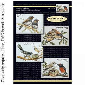 Mini Garden Birds FJP-005-08