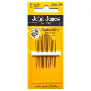 Embroidery Needles Size 3/9 JJ13539