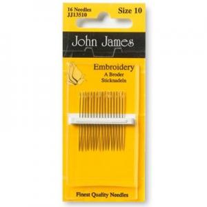Embroidery Needles Size 10 JJ13510
