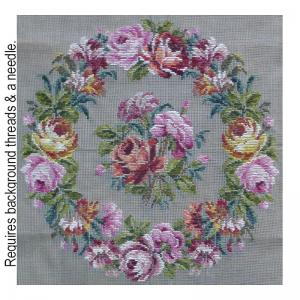 Large Rose Wreath J33848 DT