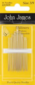 Milliners Straw Needles Size 3/9 JJ15039