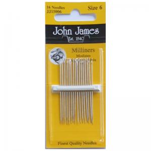 Milliners Straw Needles Size 6 JJ15006