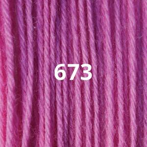 Appletons Crewel Wool Skein 673 Bubble Gum Pink