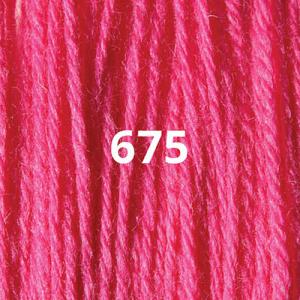 Appletons Crewel Wool Skein 675 Bubble Gum Pink