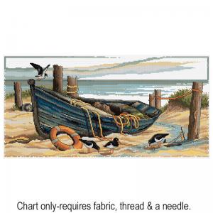 Old Wooden Boat FJP-1100