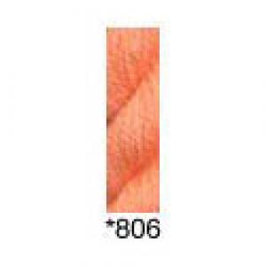 Blossoms 806 Burnt Orange - medium dark