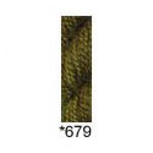 Blossoms 679 Olive - ultra dark
