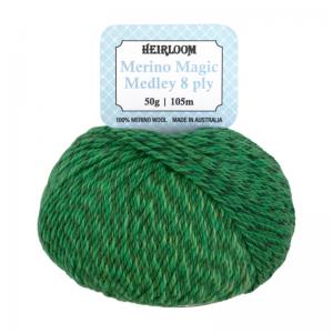 Merino Magic Medley 8 ply - 7088 Tree Fern