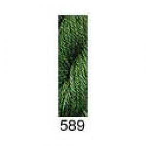 Poppies Silk & Wool 589 Apple Green - ultra dark